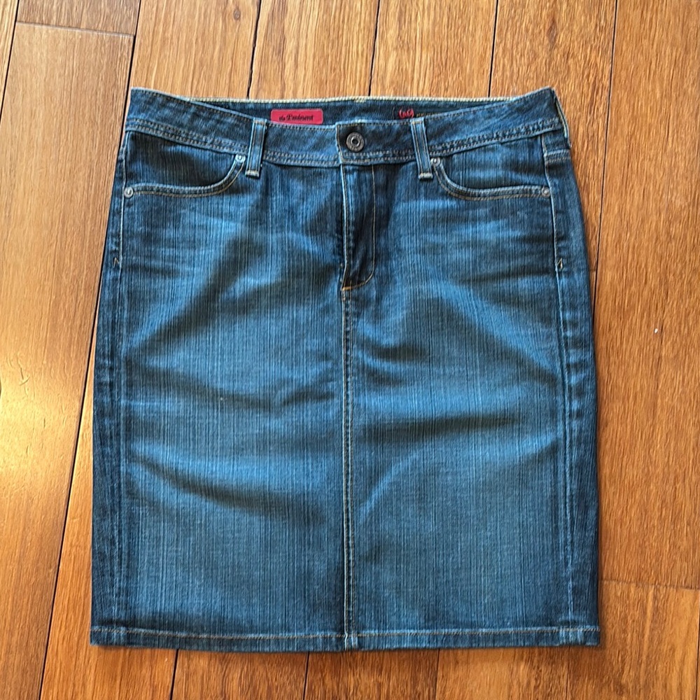 Blue Denim Skirt